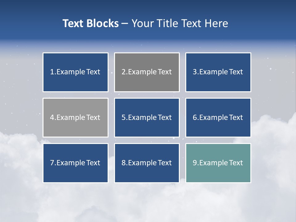Gaze Dark Science PowerPoint Template