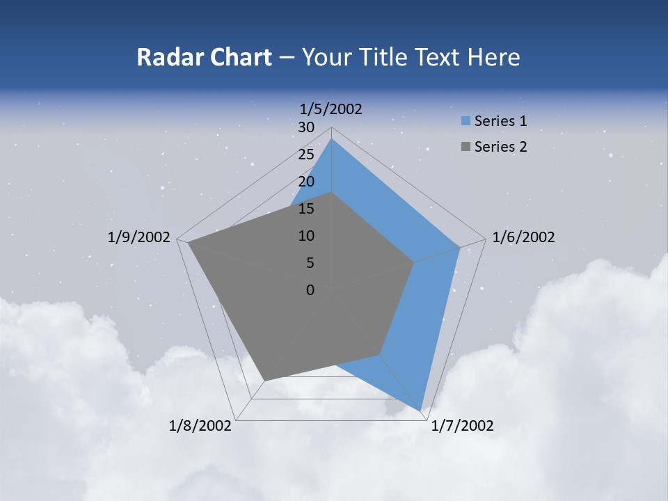 Gaze Dark Science PowerPoint Template