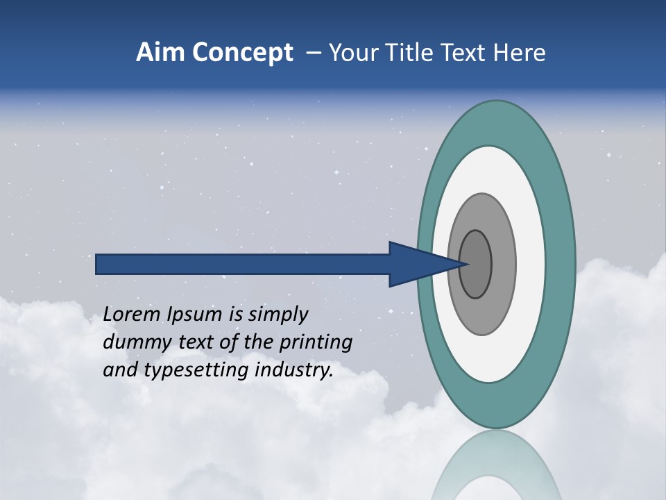 Gaze Dark Science PowerPoint Template