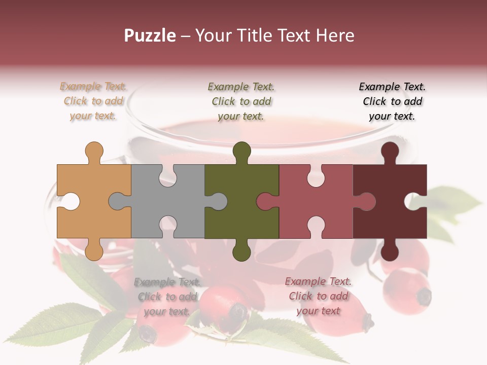 Hei Klar Beeren PowerPoint Template