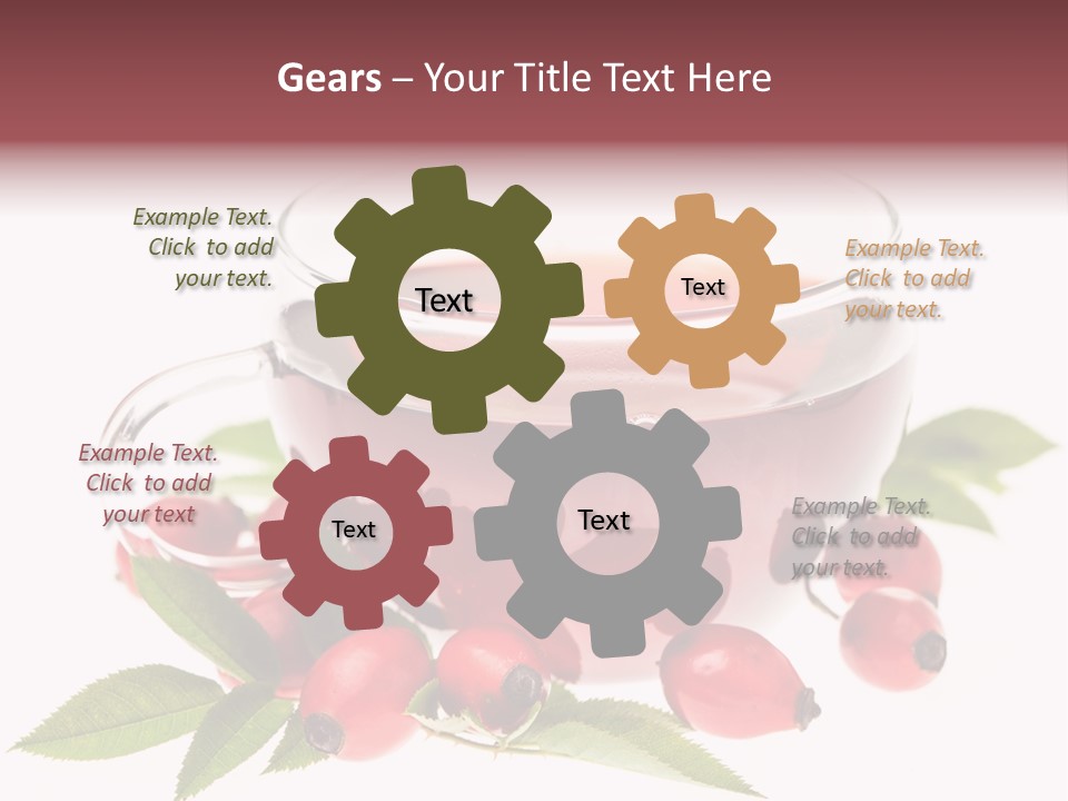 Hei Klar Beeren PowerPoint Template