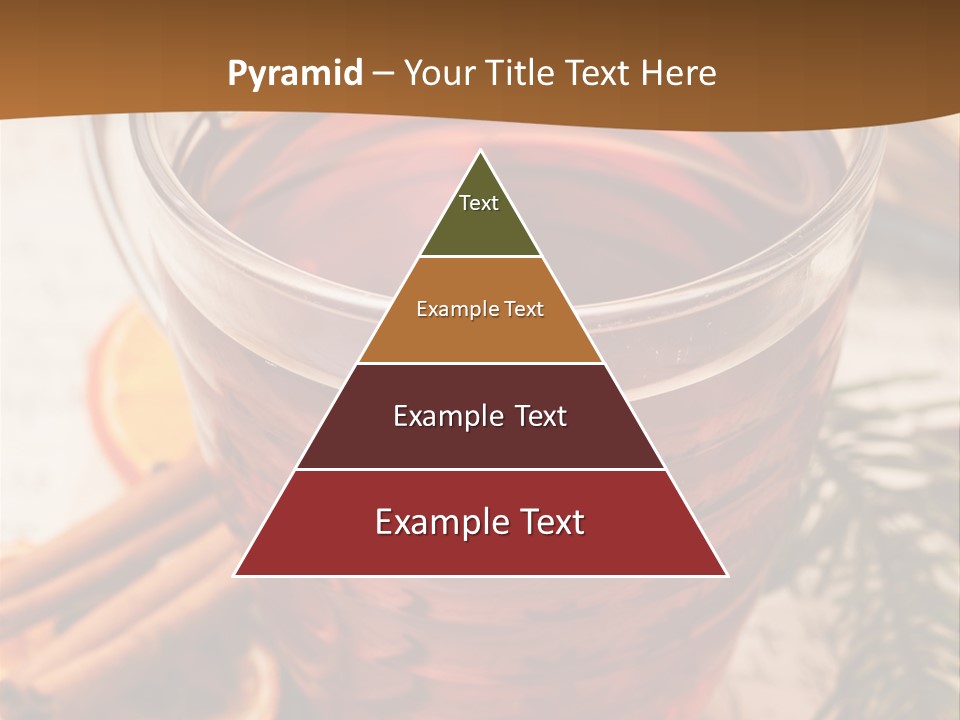 Weihnachten Tradition Tee PowerPoint Template