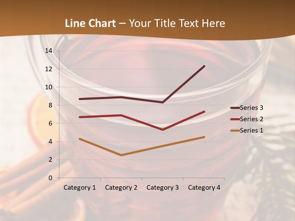 Weihnachten Tradition Tee PowerPoint Template