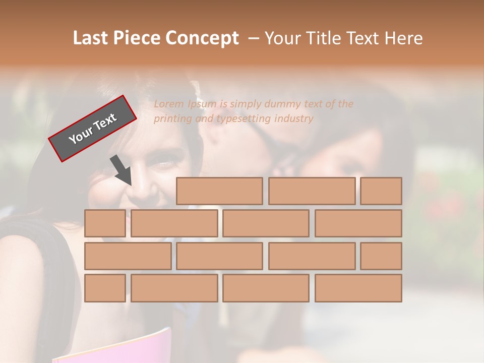 Outdoor Male High School PowerPoint Template