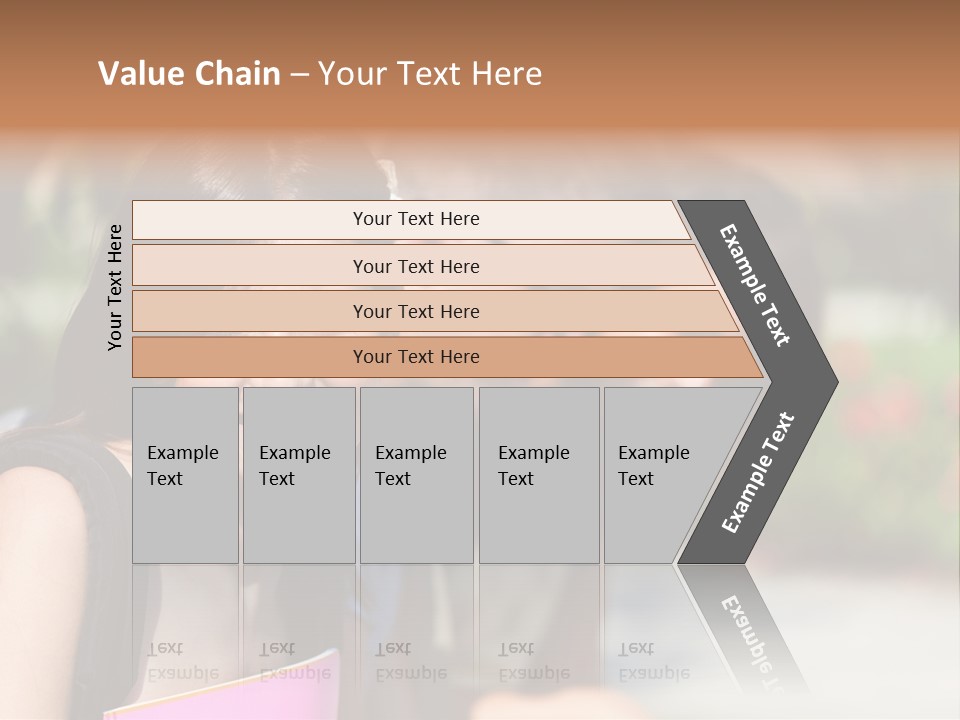 Outdoor Male High School PowerPoint Template