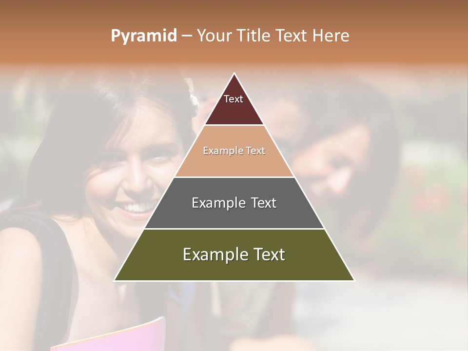 Outdoor Male High School PowerPoint Template