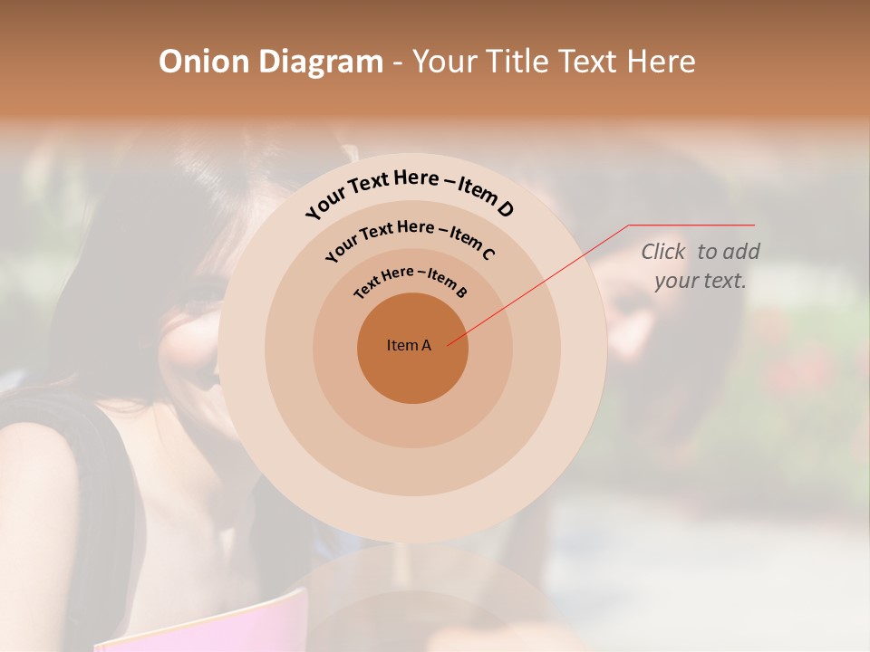 Outdoor Male High School PowerPoint Template