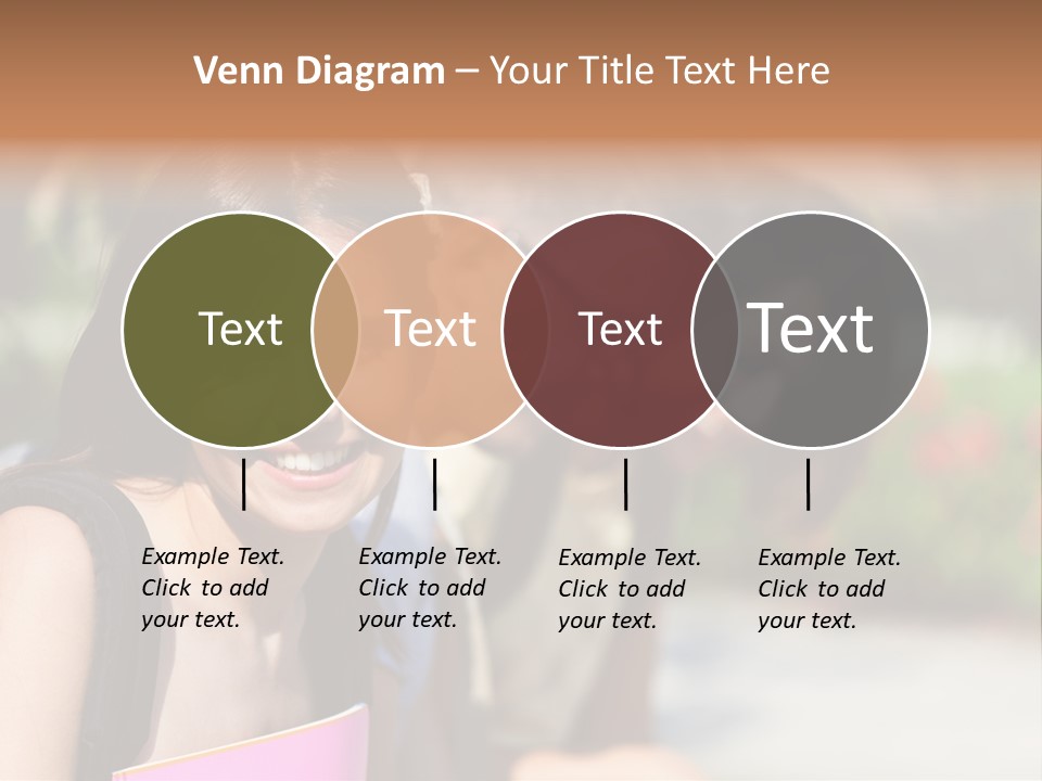 Outdoor Male High School PowerPoint Template