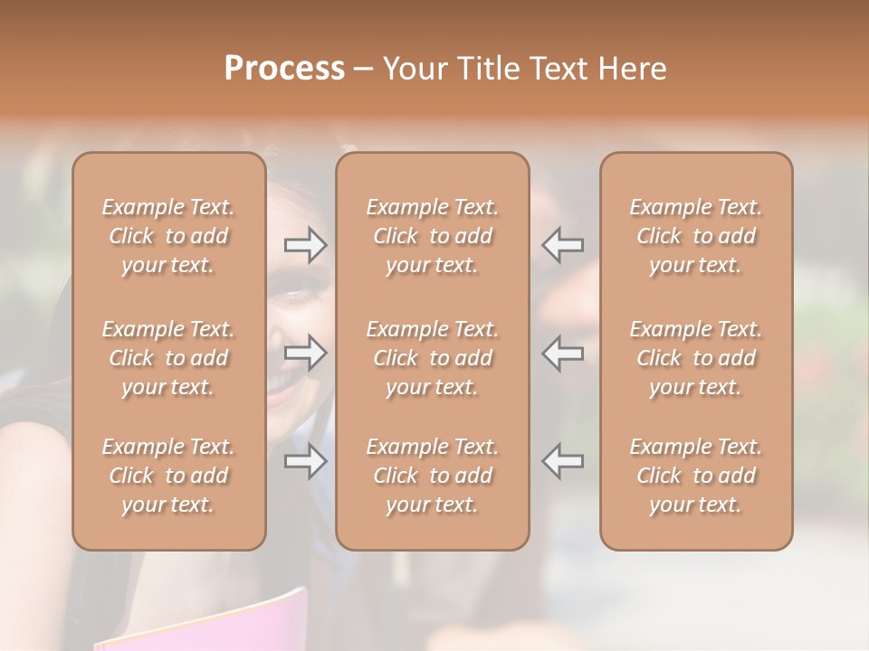 Outdoor Male High School PowerPoint Template