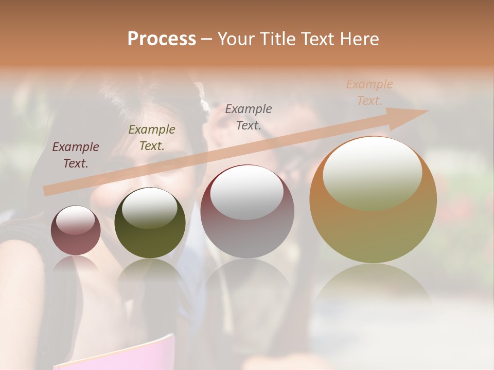 Outdoor Male High School PowerPoint Template