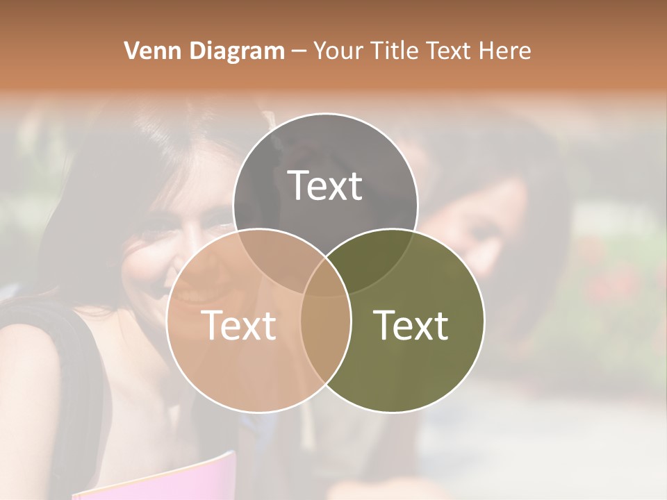 Outdoor Male High School PowerPoint Template