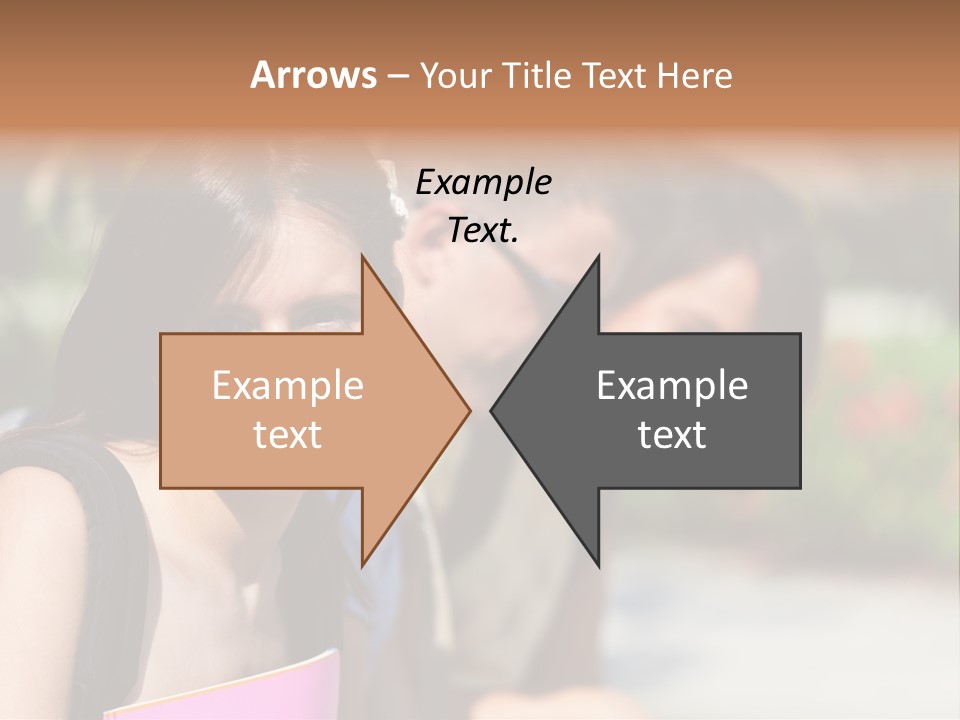 Outdoor Male High School PowerPoint Template