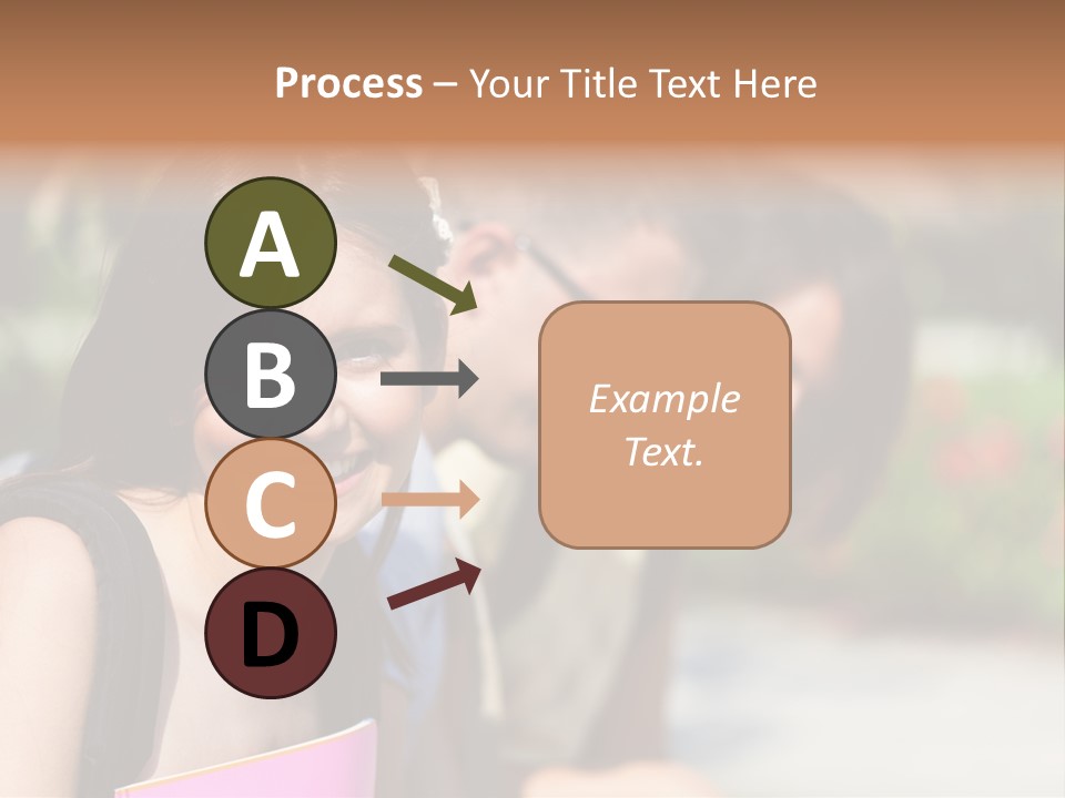 Outdoor Male High School PowerPoint Template