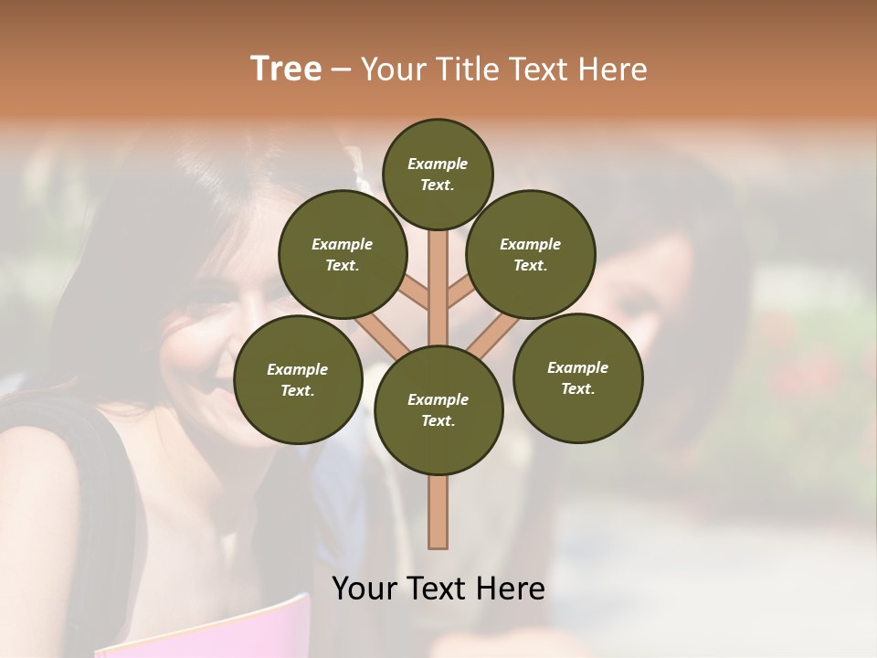 Outdoor Male High School PowerPoint Template