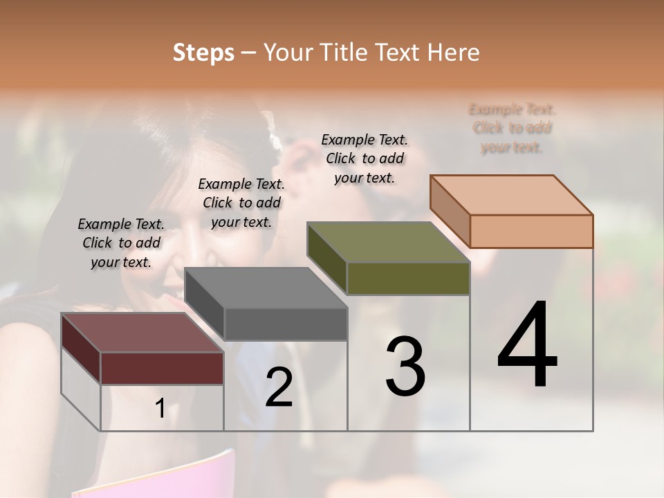 Outdoor Male High School PowerPoint Template