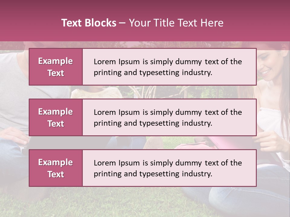 Graduate Woman Class PowerPoint Template