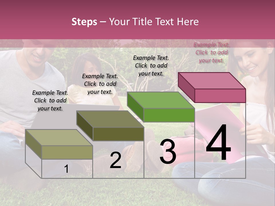 Graduate Woman Class PowerPoint Template