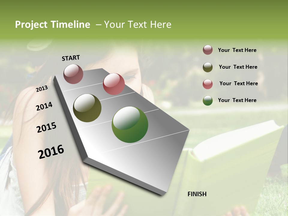 Class Cute High School PowerPoint Template