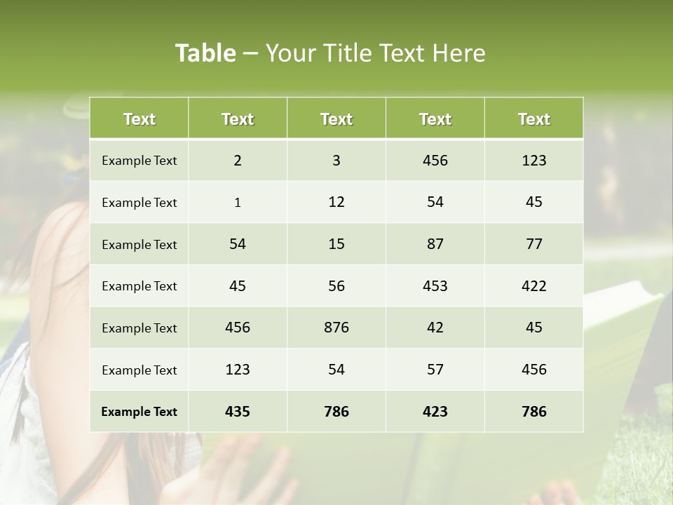 Class Cute High School PowerPoint Template