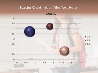 Teen Classroom Person PowerPoint Template