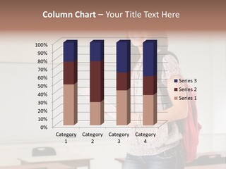 Teen Classroom Person PowerPoint Template