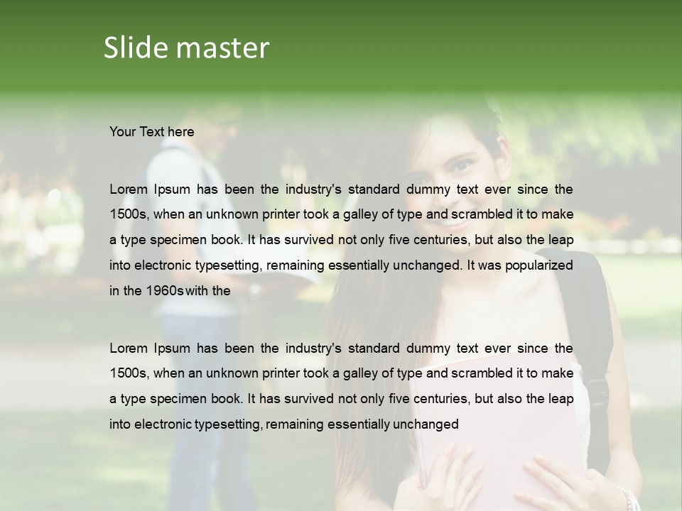 Smile Guy Beautiful PowerPoint Template