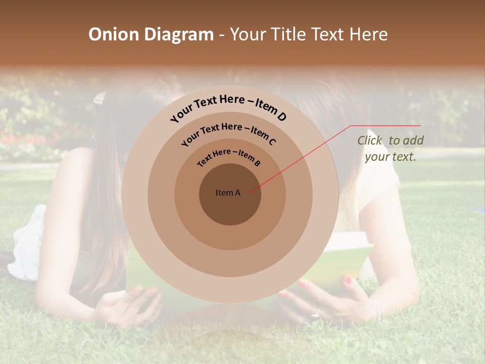 Senior High School Read Students PowerPoint Template