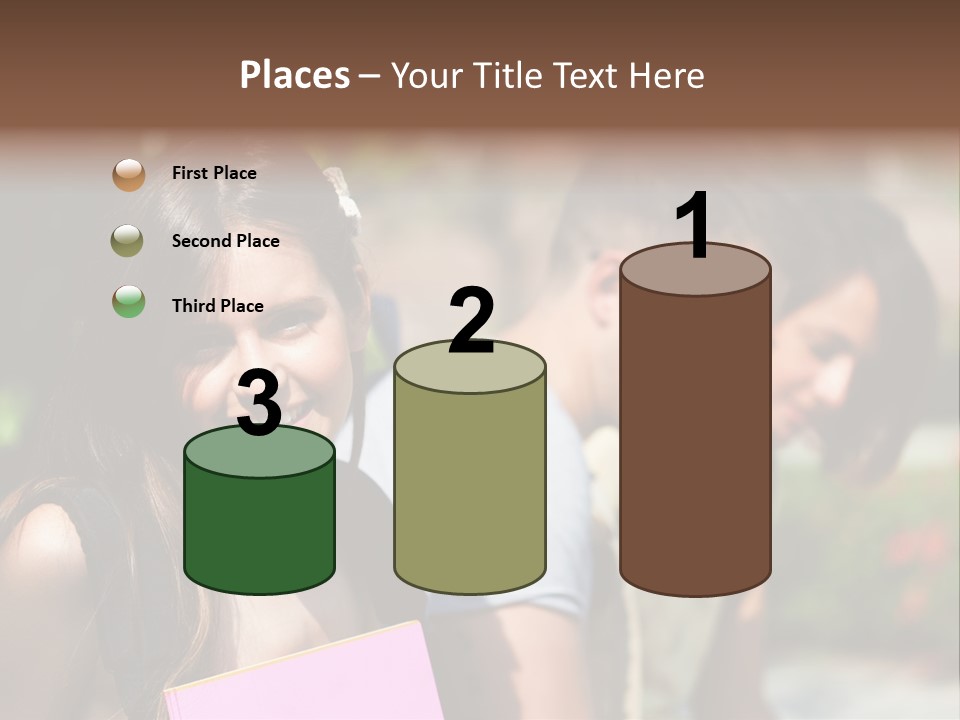 Outdoor Students University PowerPoint Template