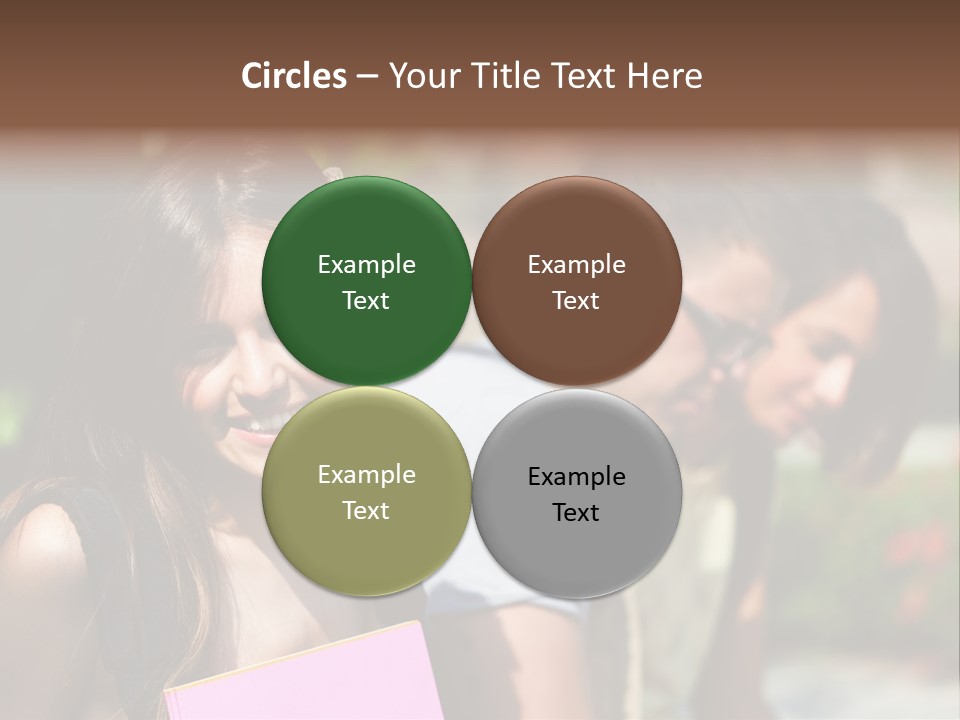 Outdoor Students University PowerPoint Template