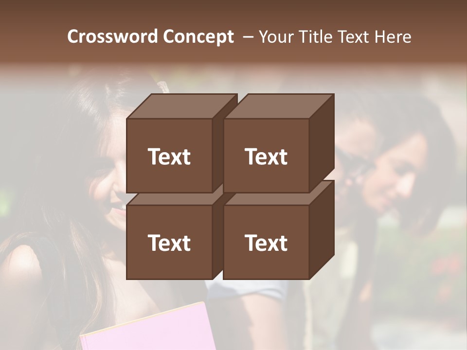 Outdoor Students University PowerPoint Template