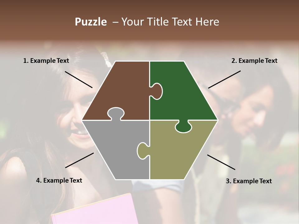 Outdoor Students University PowerPoint Template