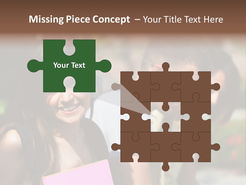 Outdoor Students University PowerPoint Template