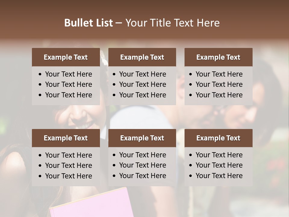 Outdoor Students University PowerPoint Template