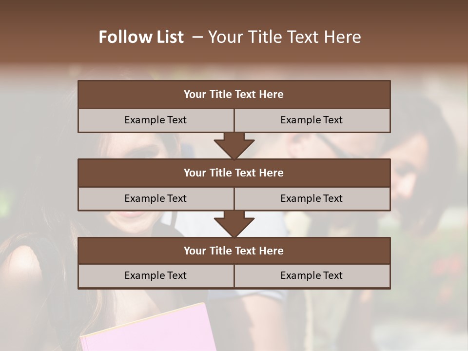Outdoor Students University PowerPoint Template