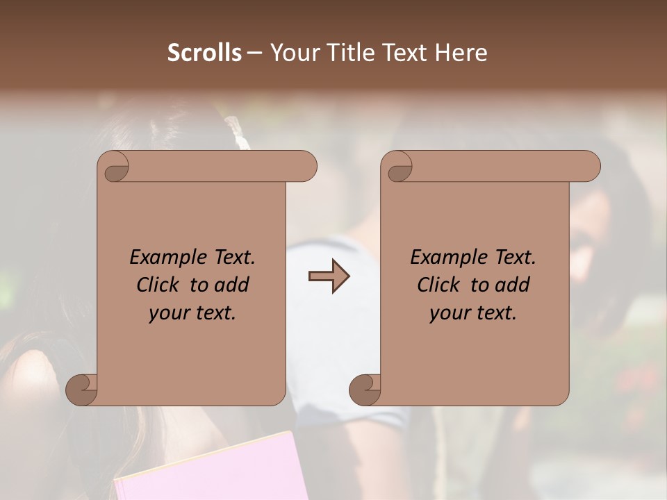 Outdoor Students University PowerPoint Template