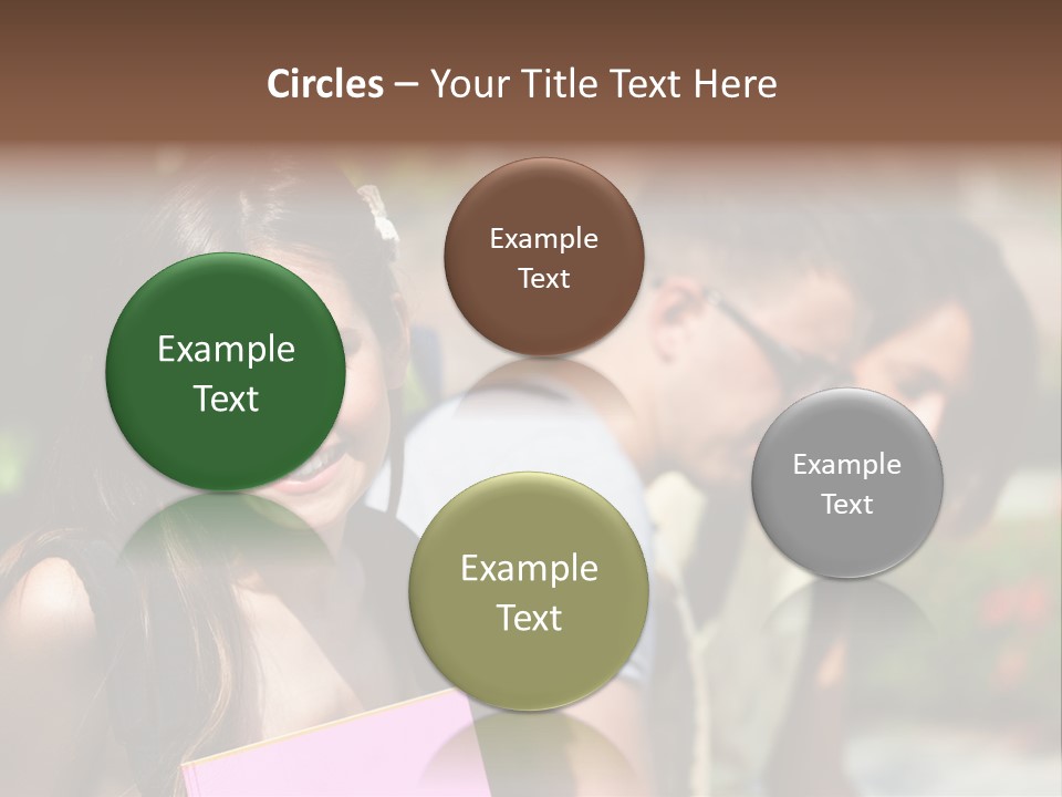 Outdoor Students University PowerPoint Template