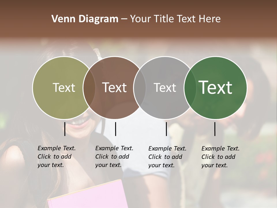 Outdoor Students University PowerPoint Template