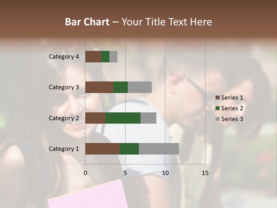 Outdoor Students University PowerPoint Template