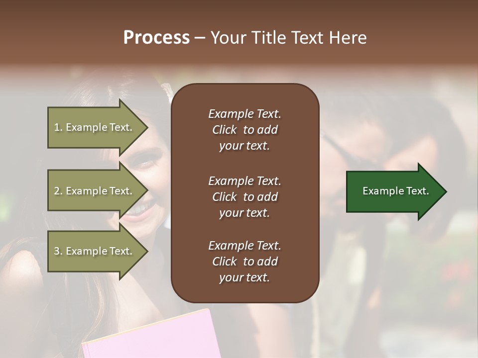 Outdoor Students University PowerPoint Template