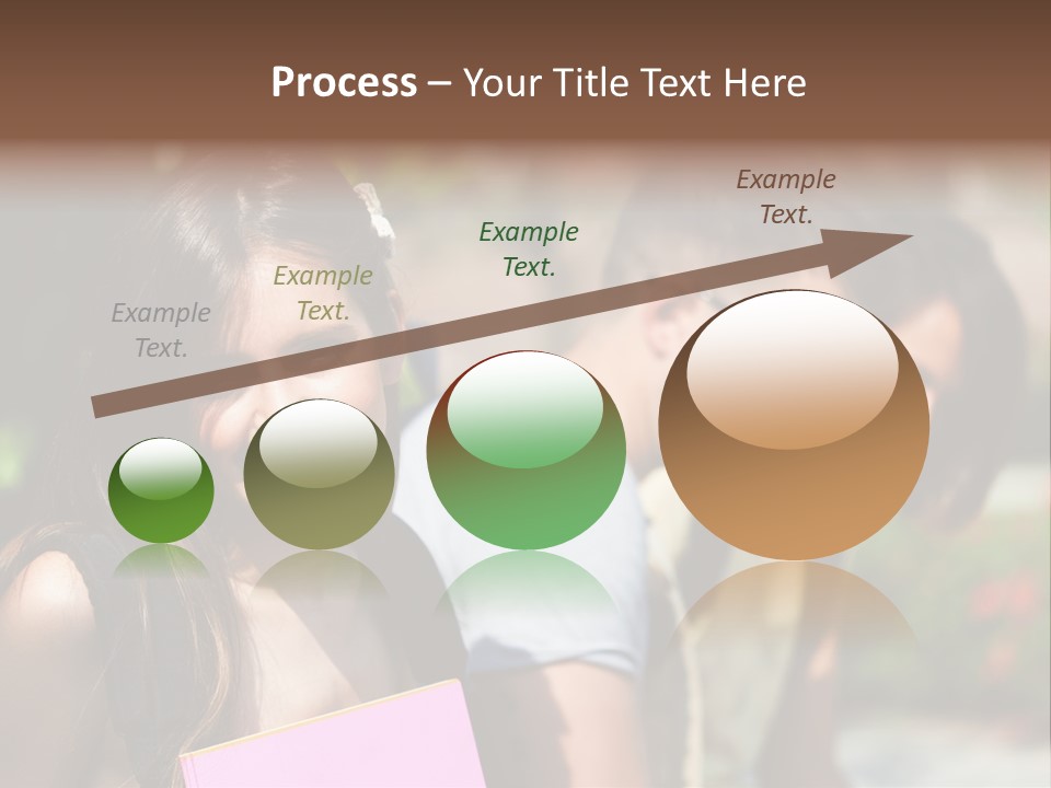 Outdoor Students University PowerPoint Template