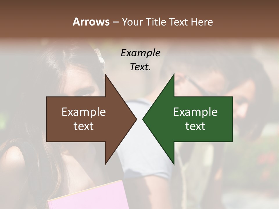 Outdoor Students University PowerPoint Template