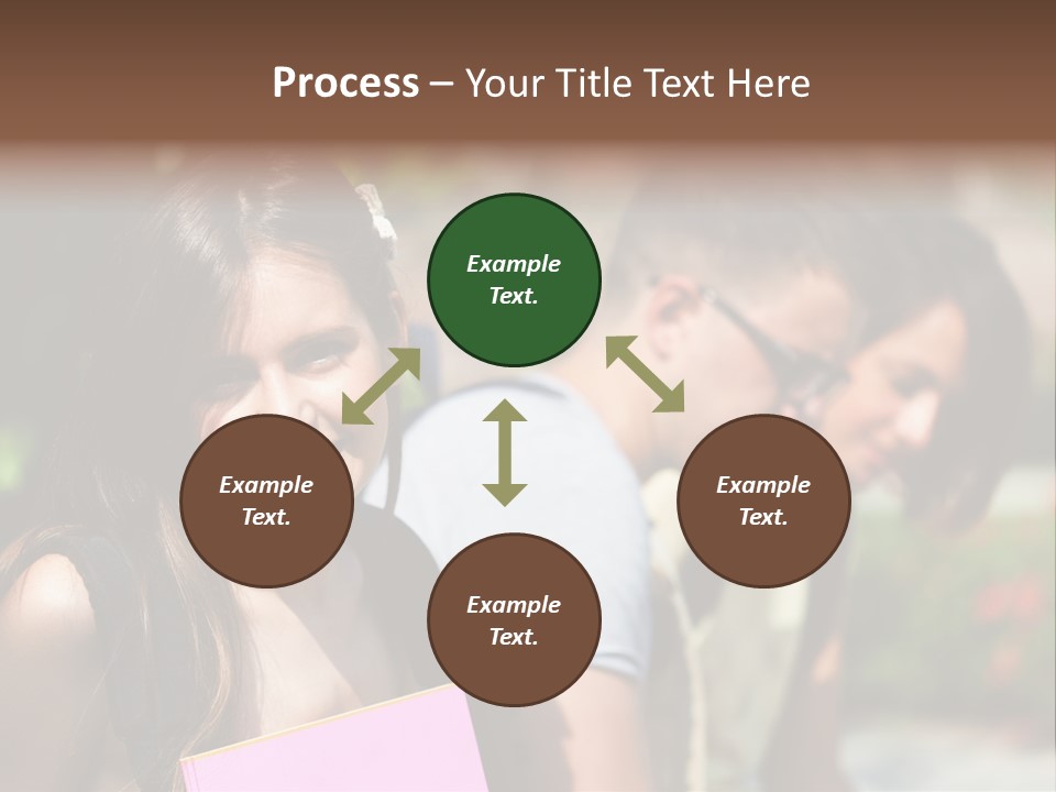 Outdoor Students University PowerPoint Template