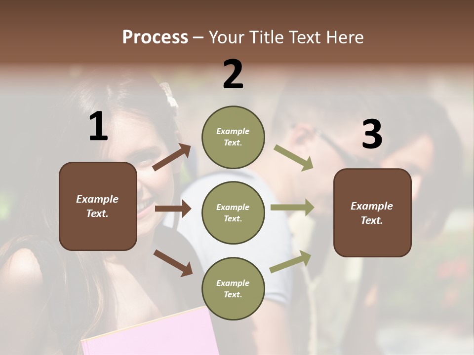 Outdoor Students University PowerPoint Template