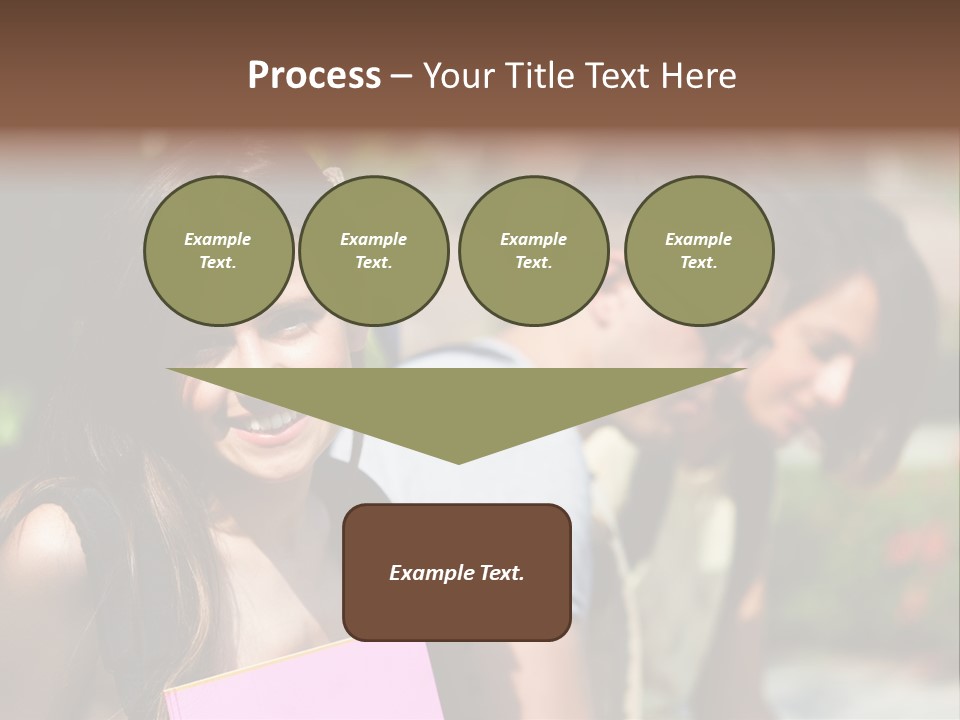 Outdoor Students University PowerPoint Template