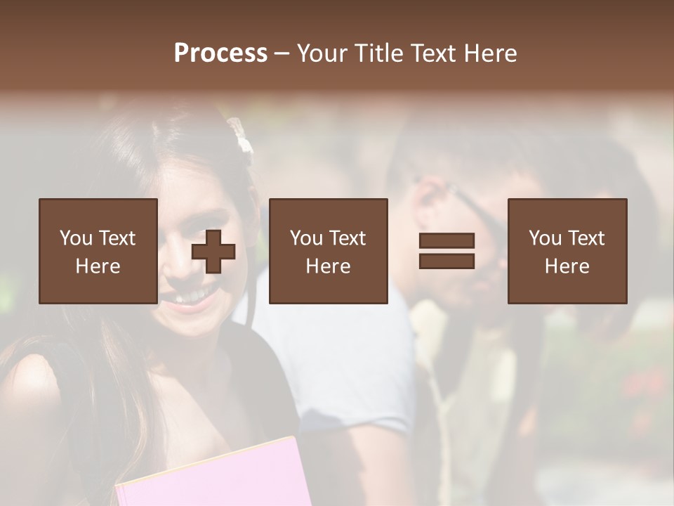 Outdoor Students University PowerPoint Template