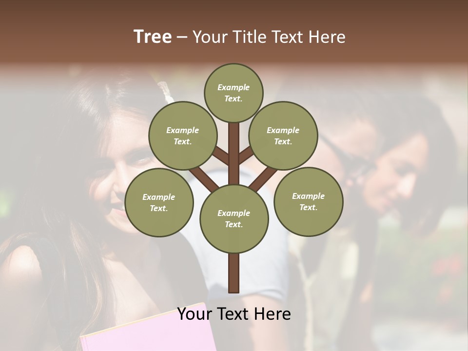 Outdoor Students University PowerPoint Template