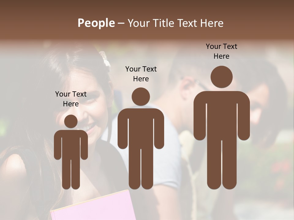 Outdoor Students University PowerPoint Template