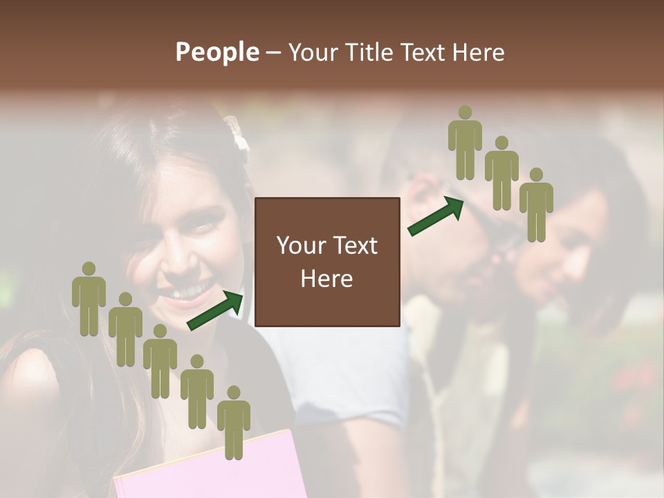 Outdoor Students University PowerPoint Template