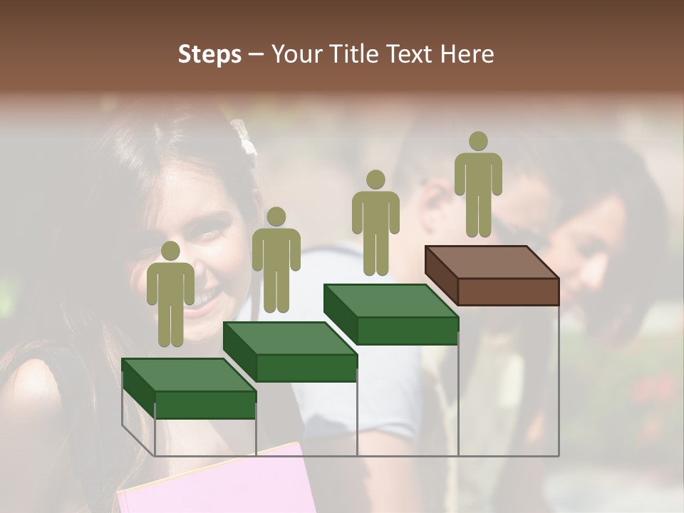 Outdoor Students University PowerPoint Template