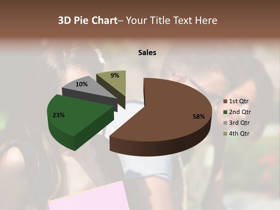 Outdoor Students University PowerPoint Template